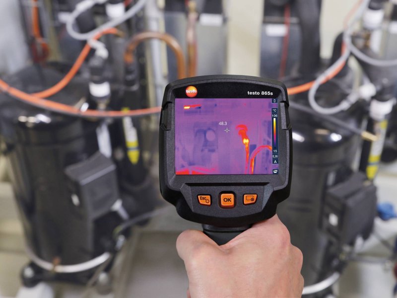 Testo 865s - Termokamera 160 × 120 px